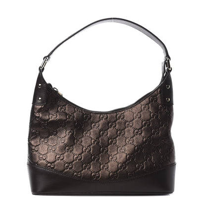 Gucci Guccissima Small Hobo Bronze 1 of 10