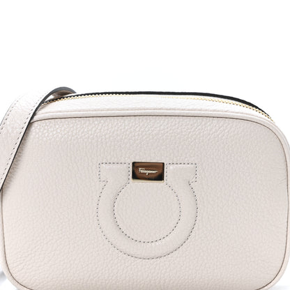 Salvatore Ferragamo Calfskin City Goncho Crossbody Camera Bag Ivory 8 of 10