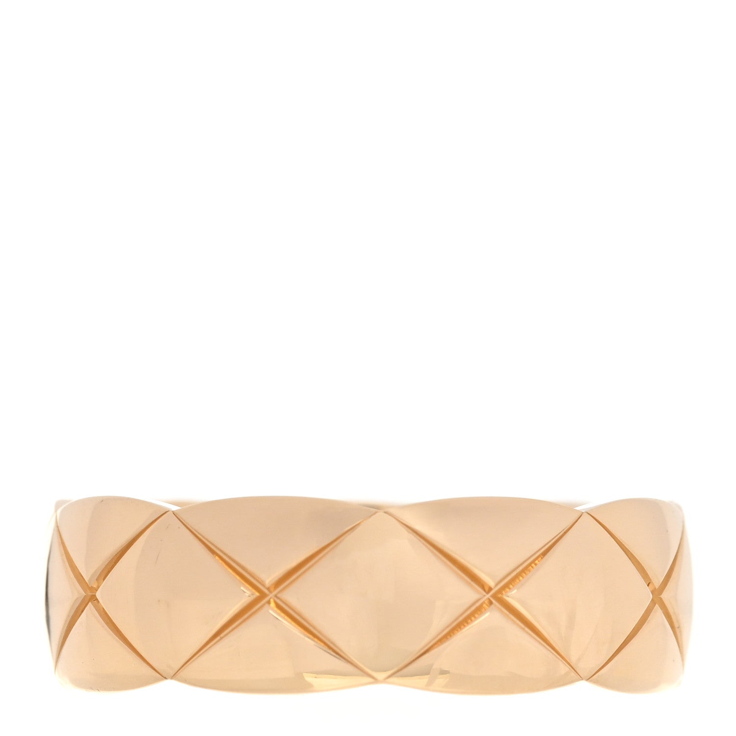 Chanel 18K Yellow Gold Small Coco Crush Ring 58 8.5 3 of 6