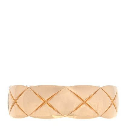 Chanel 18K Yellow Gold Small Coco Crush Ring 58 8.5 3 of 6