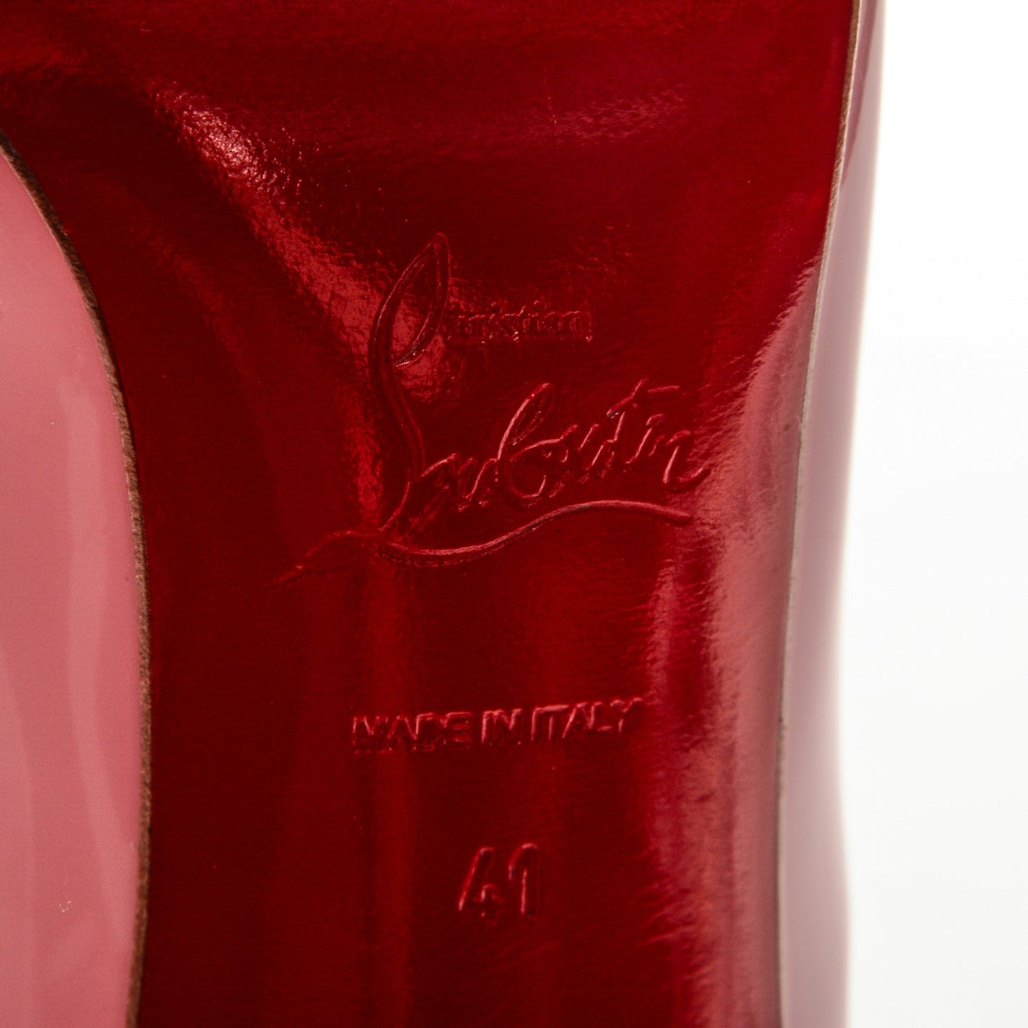 Patent Pigalle Follies 100 Pumps 41 Rose