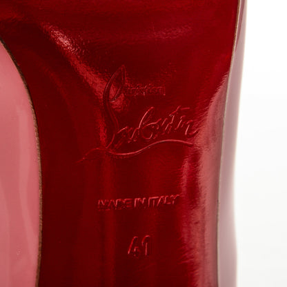 Christian Louboutin Patent Pigalle Follies 100 Pumps 41 Rose 6 of 6