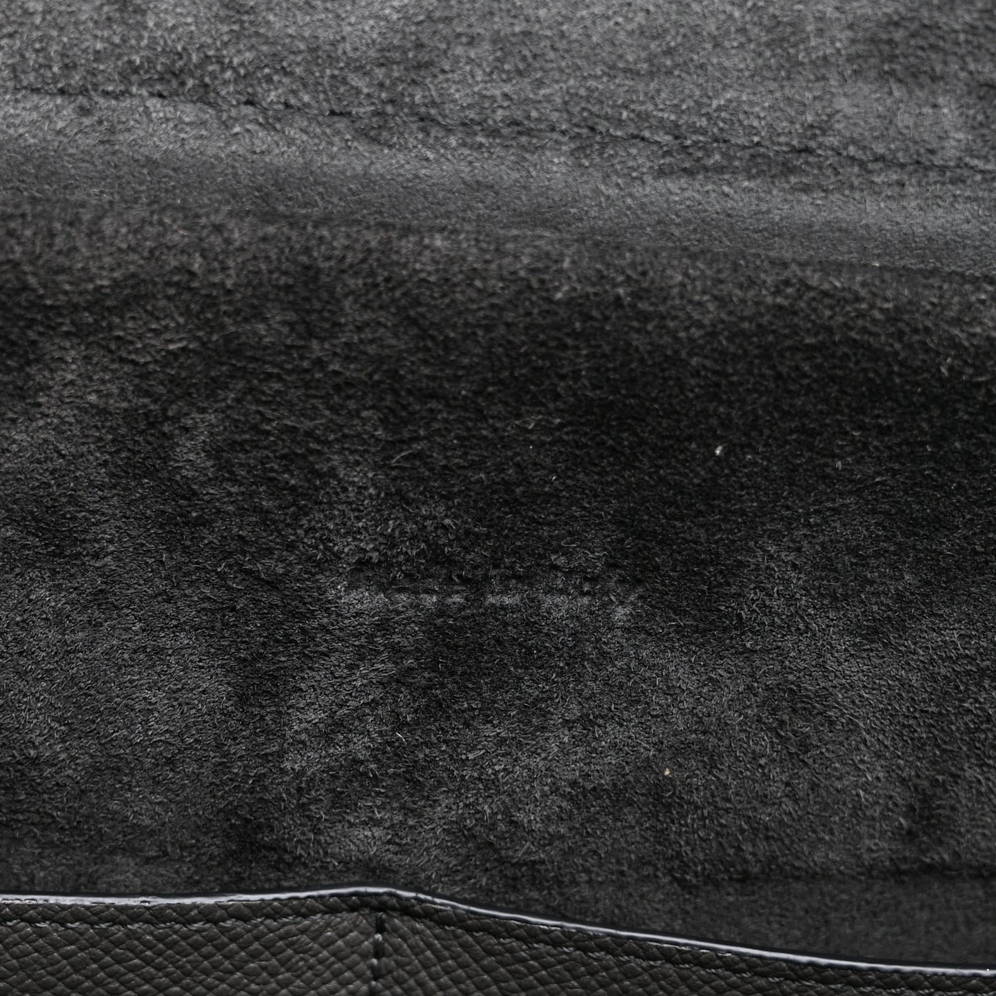 Grained Calfskin Mini Belt Bag Grey