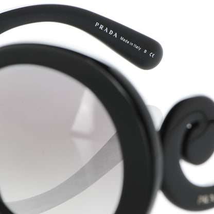 Prada Baroque Sunglasses SPR 27N Black 6 of 7