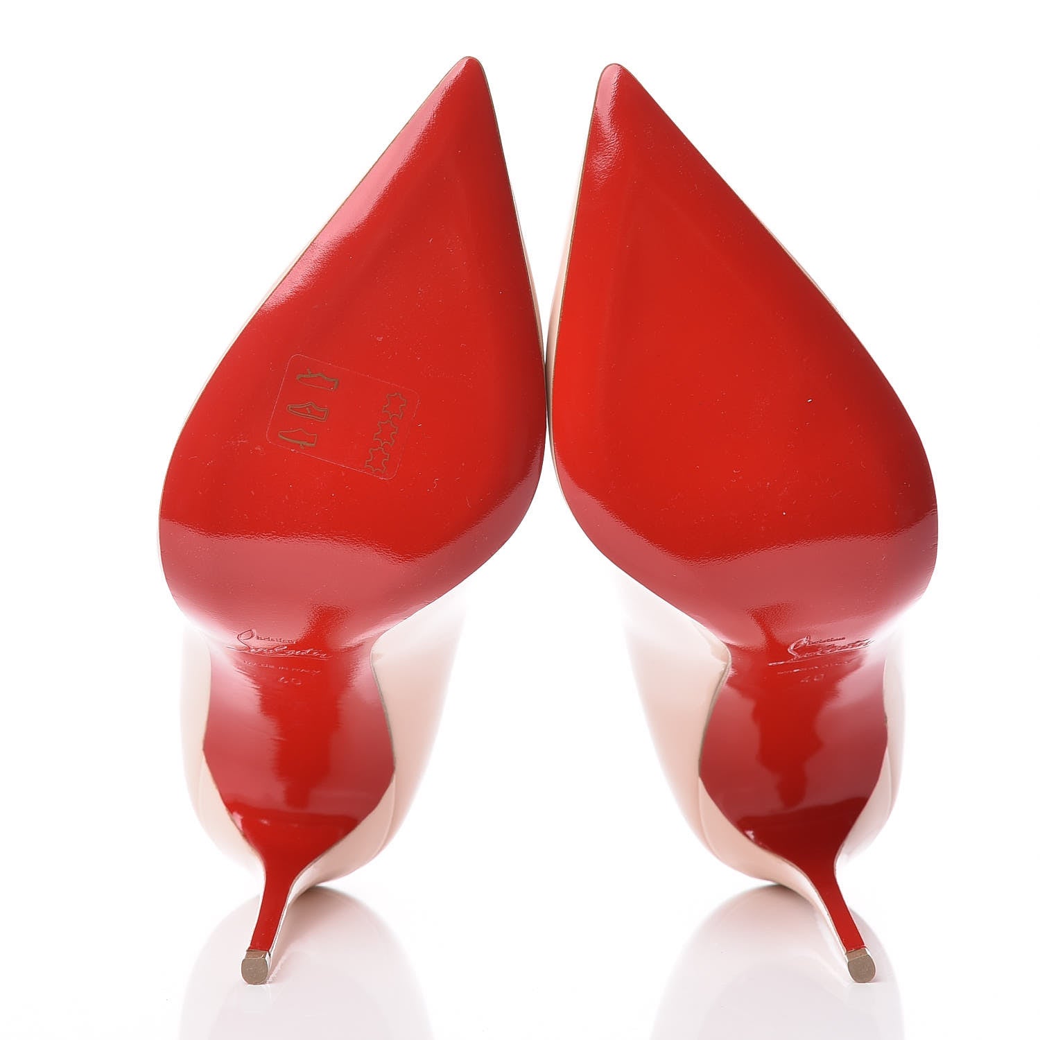 Christian Louboutin Patent Pigalle Follies 100 Pumps 40 Ballerina 13 of 16