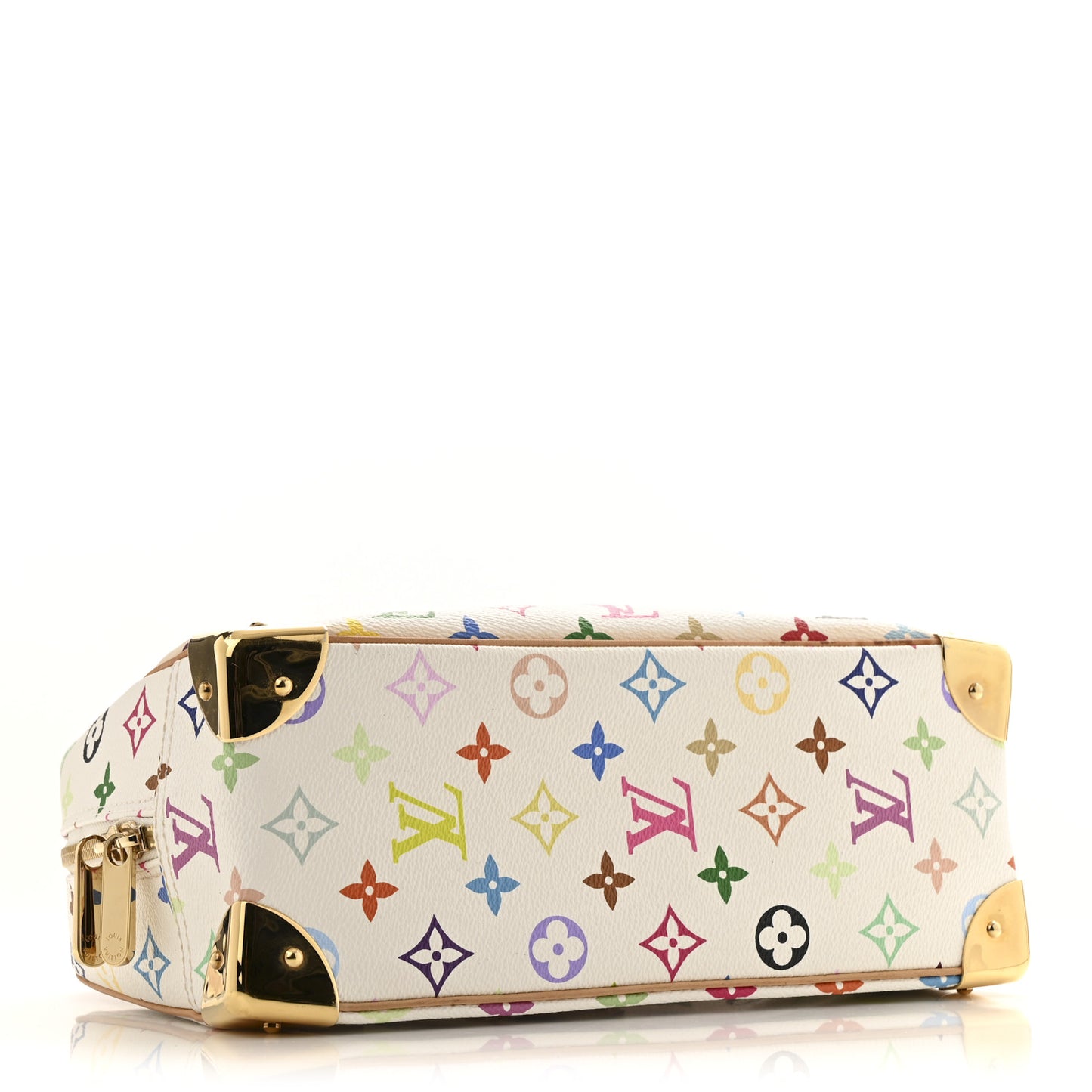 Monogram Multicolor Trouville White
