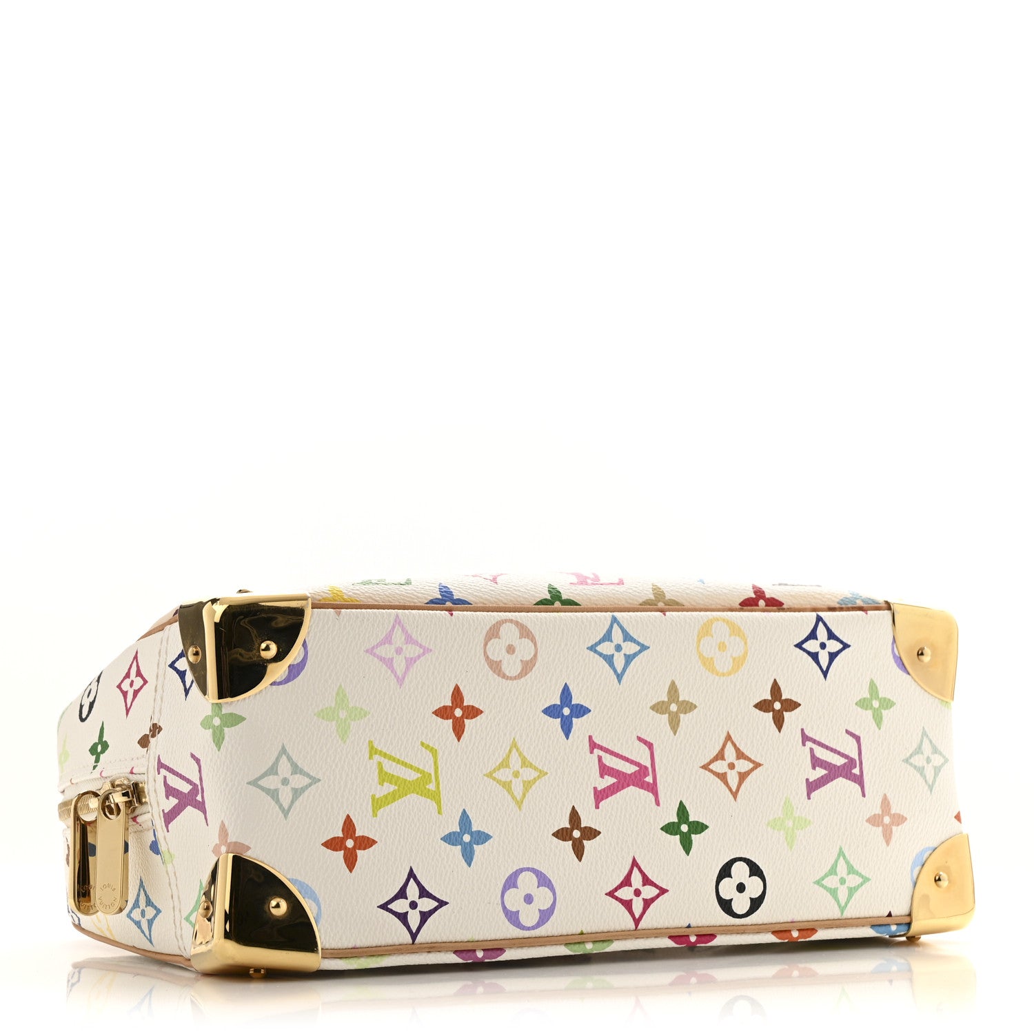 Louis Vuitton Monogram Multicolor Trouville White 4 of 12