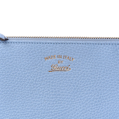 Gucci Dollar Calfskin Large Swing Pouch Mineral Blue 9 of 10