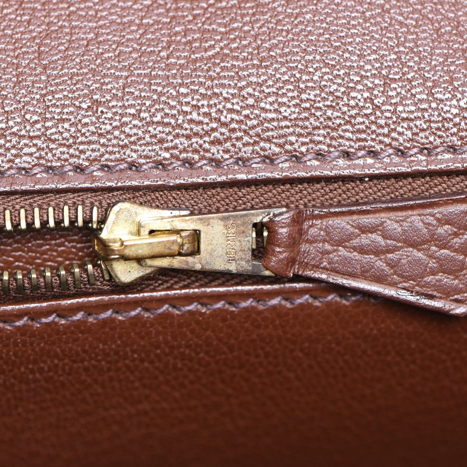 Hermes Ardennes Birkin 35 Chocolate 16 of 25