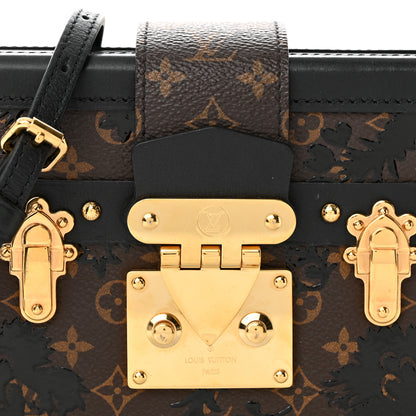 Louis Vuitton Monogram Blossom Petite Malle Black 7 of 16