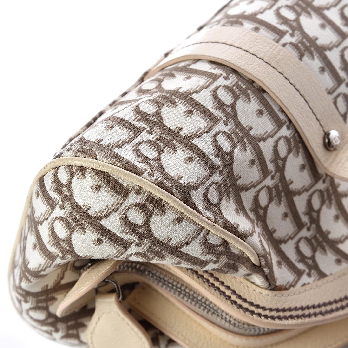 Monogram Vintage Flowers Bowler Beige