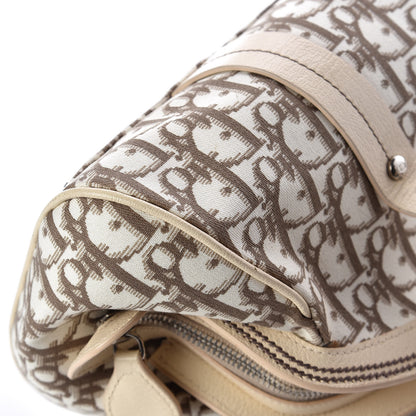 Christian Dior Monogram Vintage Flowers Bowler Beige 10 of 17