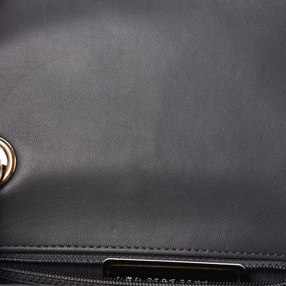 Chanel Lambskin Quilted Mini Square Flap Dark Grey 9 of 18