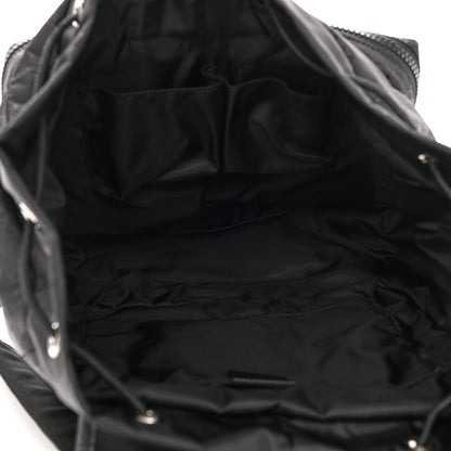 Gucci Nylon Monogram Medium Light Single Buckle Backpack Black 5 of 9