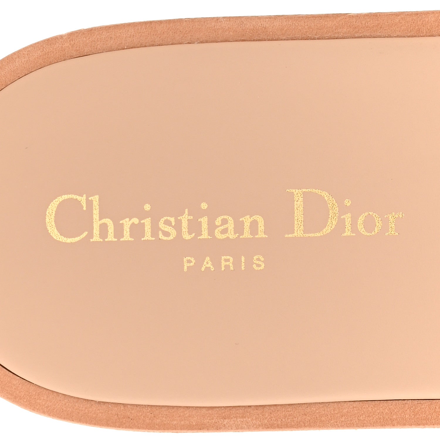 Christian Dior Raffia Dioriviera Embroidered Dway Platform Slide Sandals 40 Cookie 8 of 10