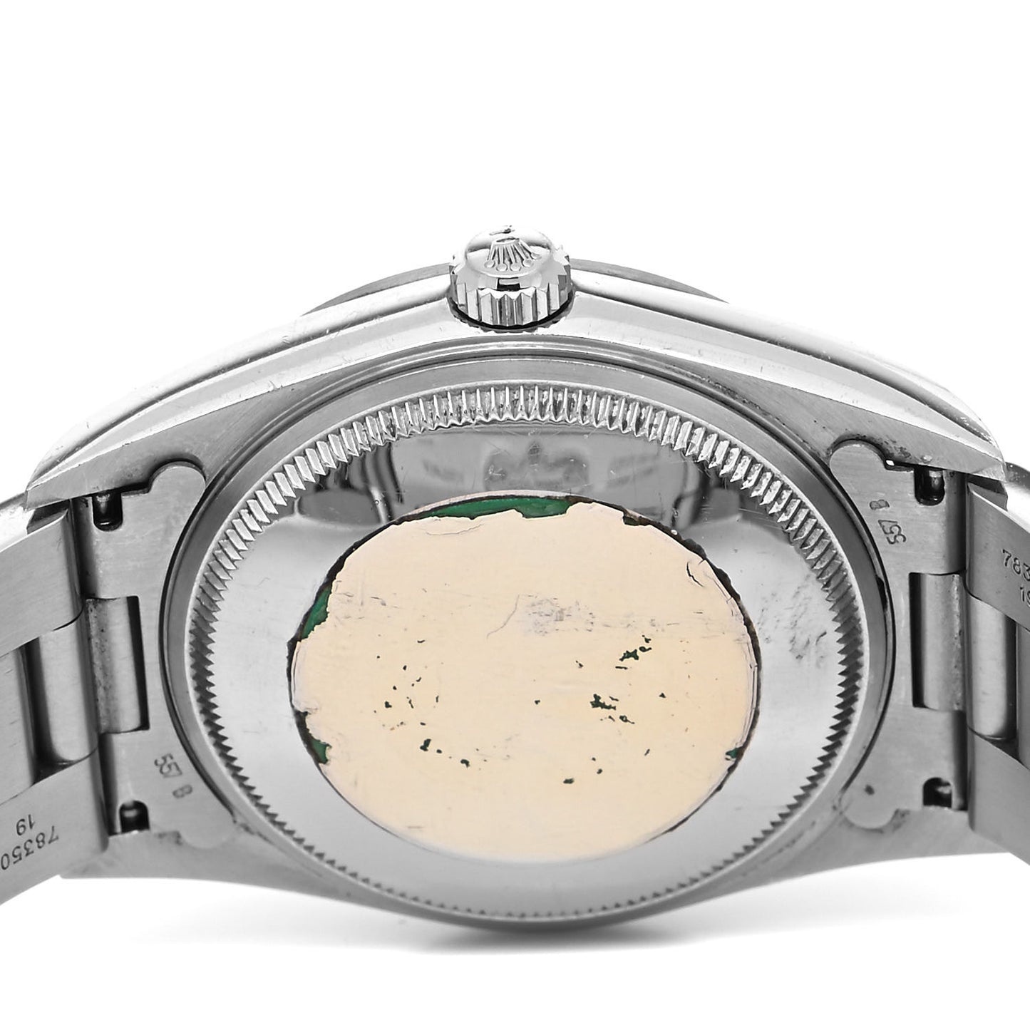 Stainless Steel 34mm Air-King Oyster Perpetual Precision Watch Black 14000