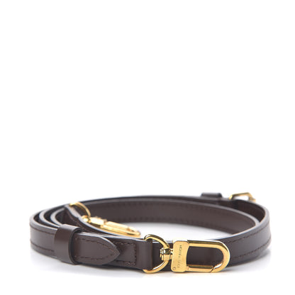 Louis Vuitton Calfskin 16mm Adjustable Shoulder Strap Brown 1 of 4
