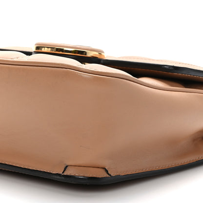 Gucci Calfskin Quilted Mini Deco Shoulder Bag Camelia 10 of 10