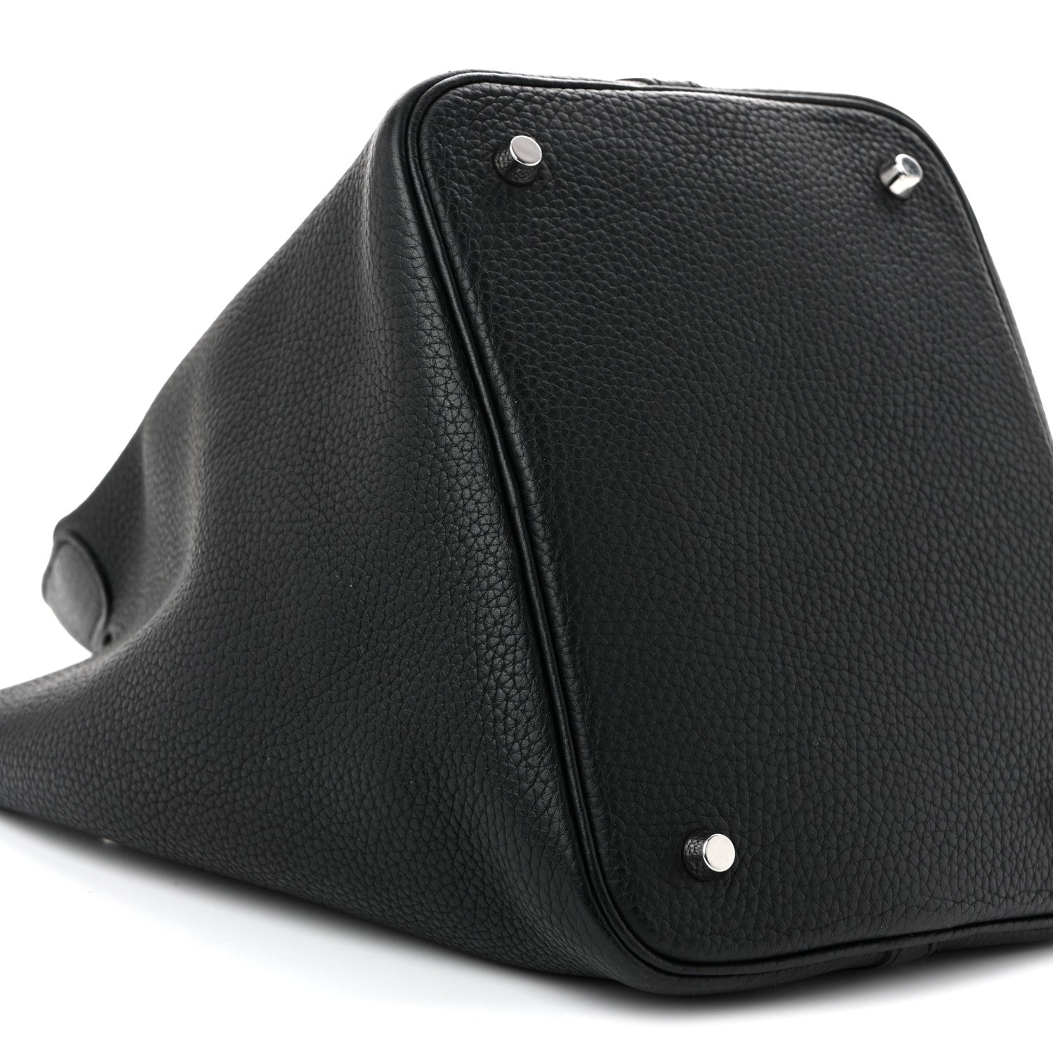 Hermes Taurillon Clemence Picotin Lock 22 MM Black 9 of 10