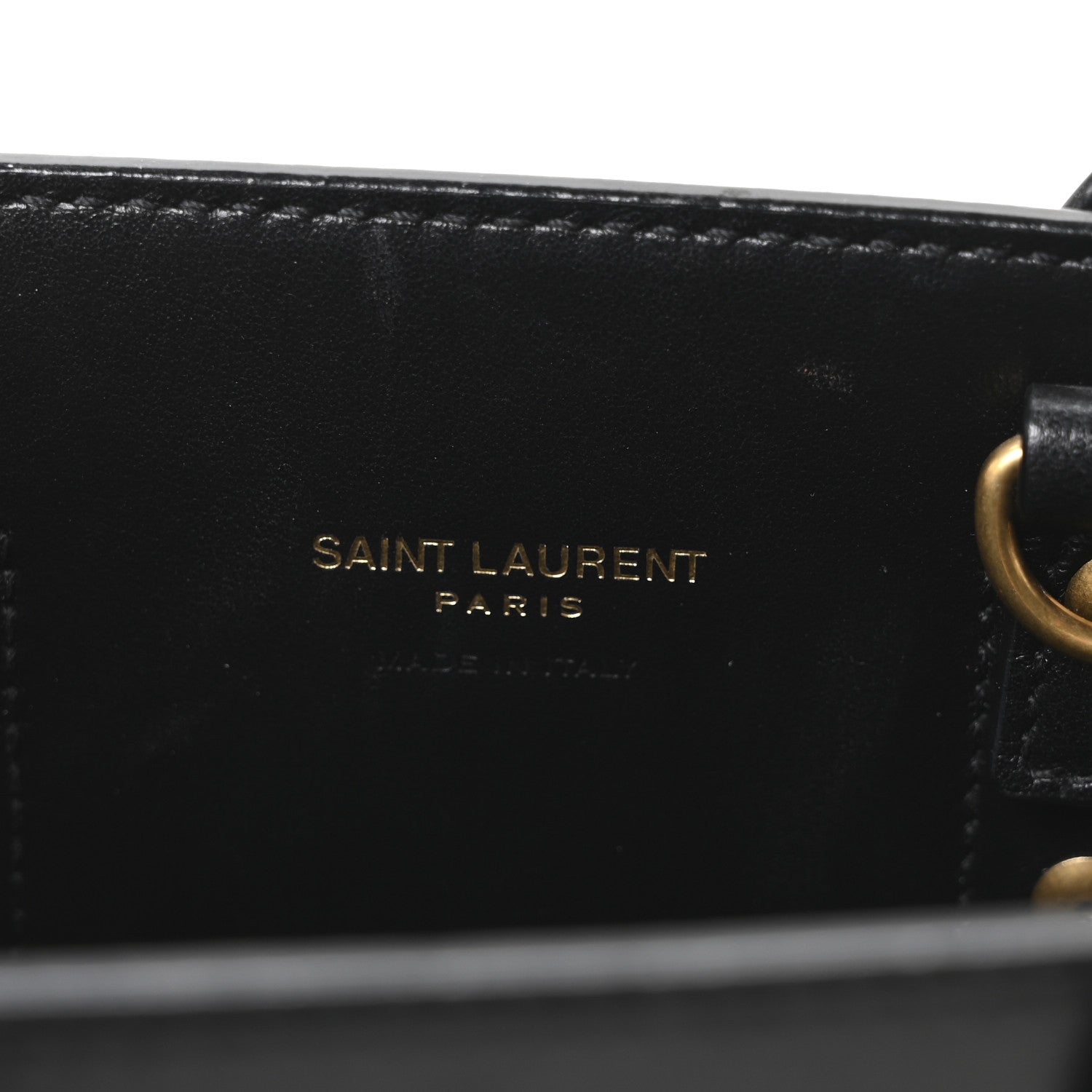 Saint Laurent Calfskin Nano Sac De Jour Black 6 of 10