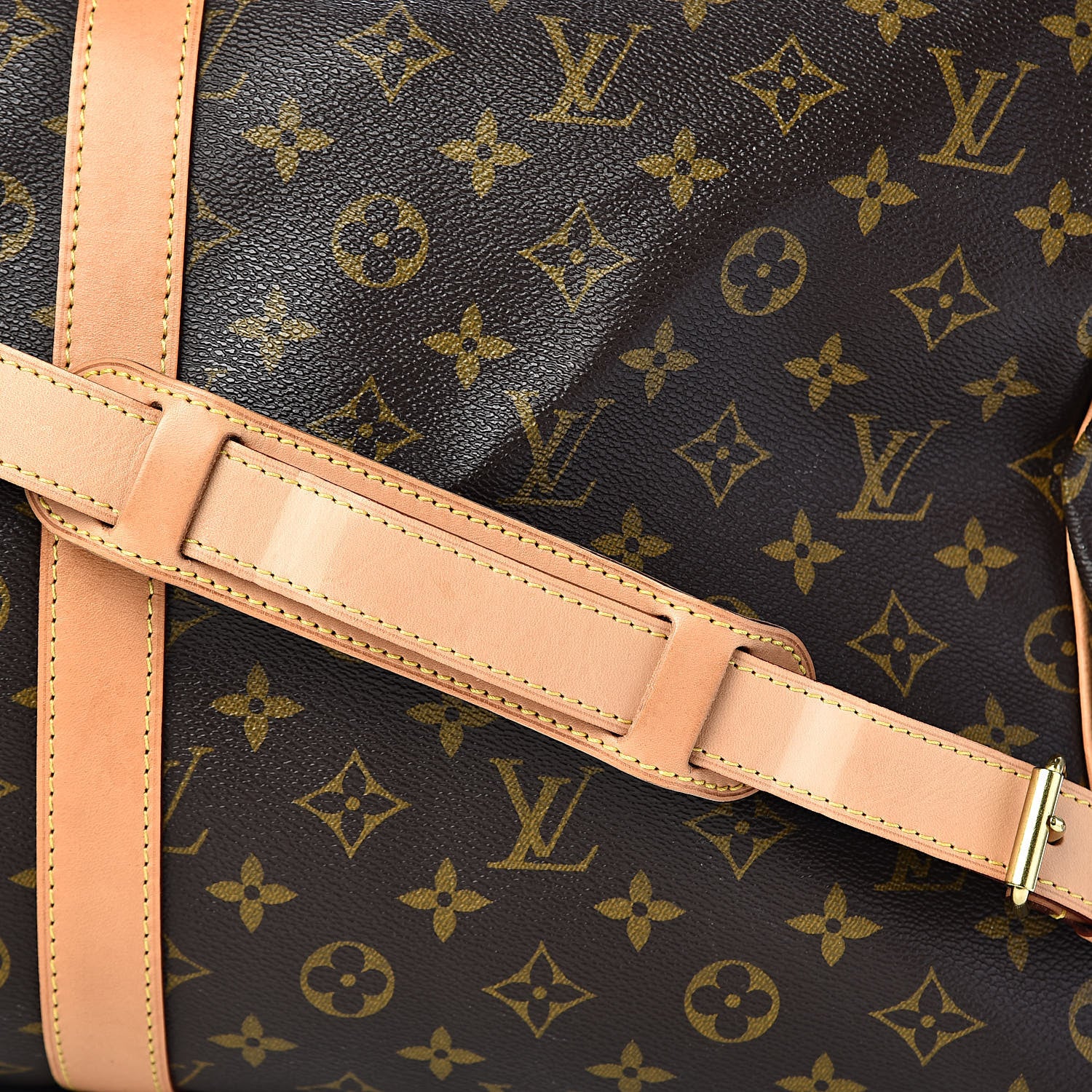 Louis Vuitton Monogram Keepall Bandouliere 55 11 of 16