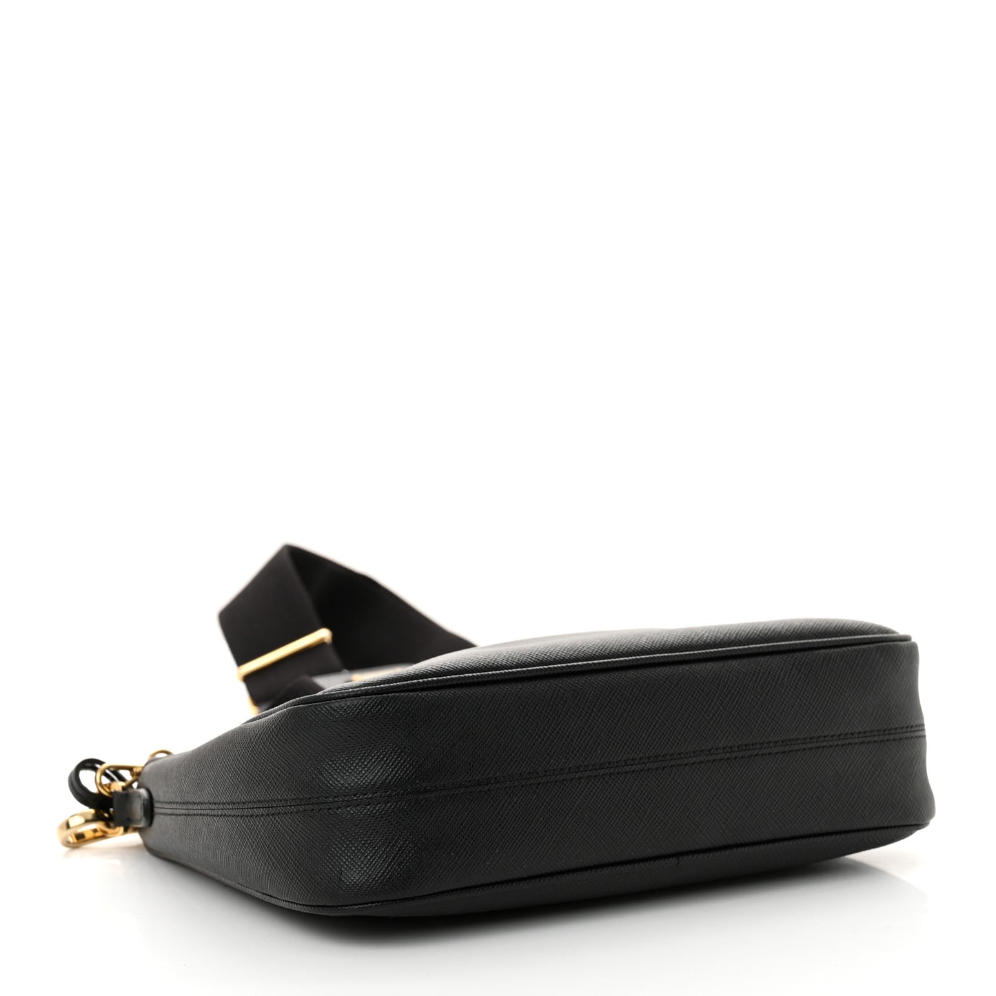 Saffiano Lux Re-Edition 2005 Shoulder Bag Black