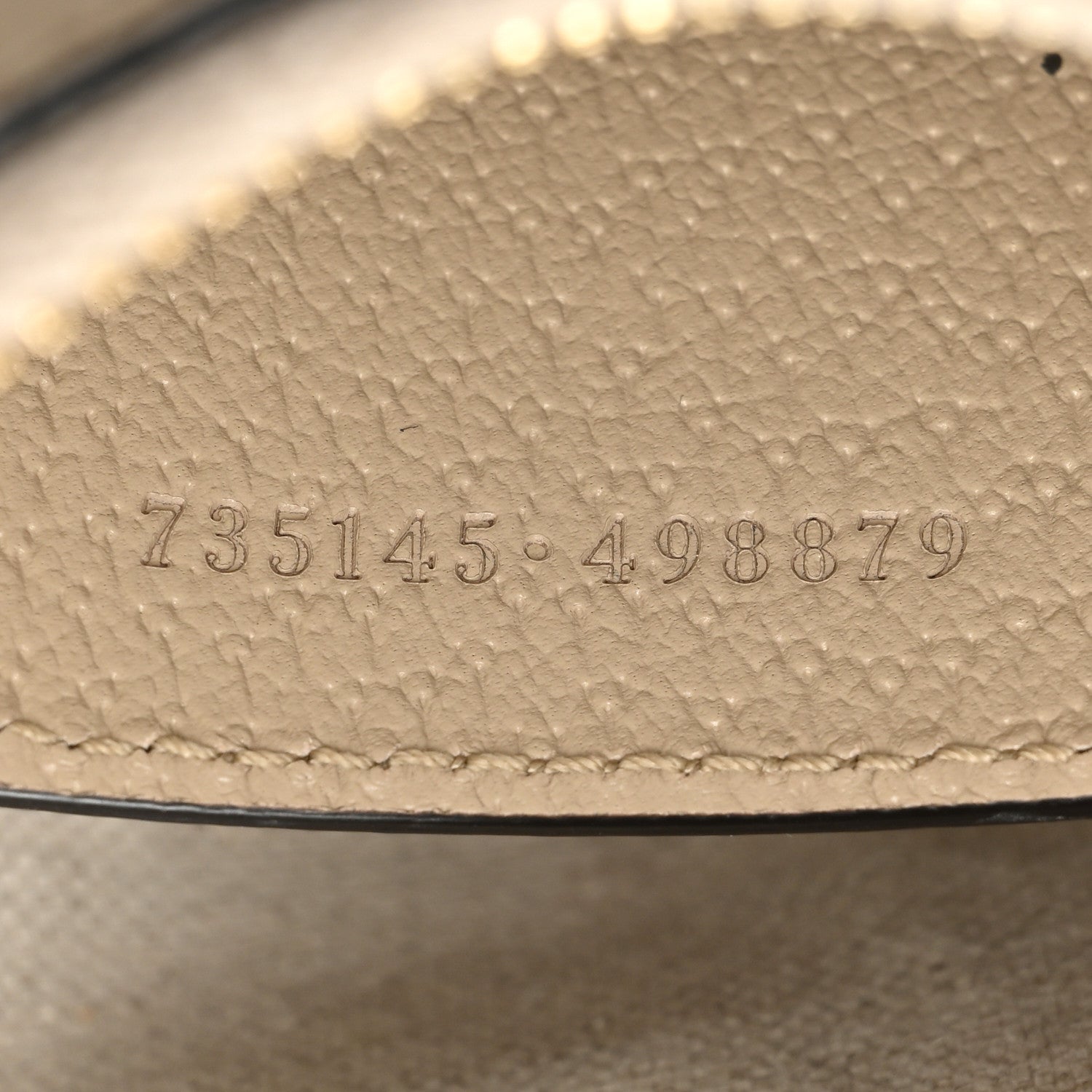 Gucci GG Supreme Monogram Textured Dollar Calfskin Small Ophidia Hobo Beige Mystic White Oatmeal 7 of 12