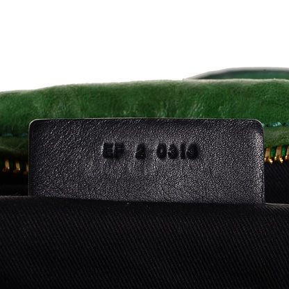 Givenchy Tumbled Sheepskin Medium Pandora Emerald 8 of 9
