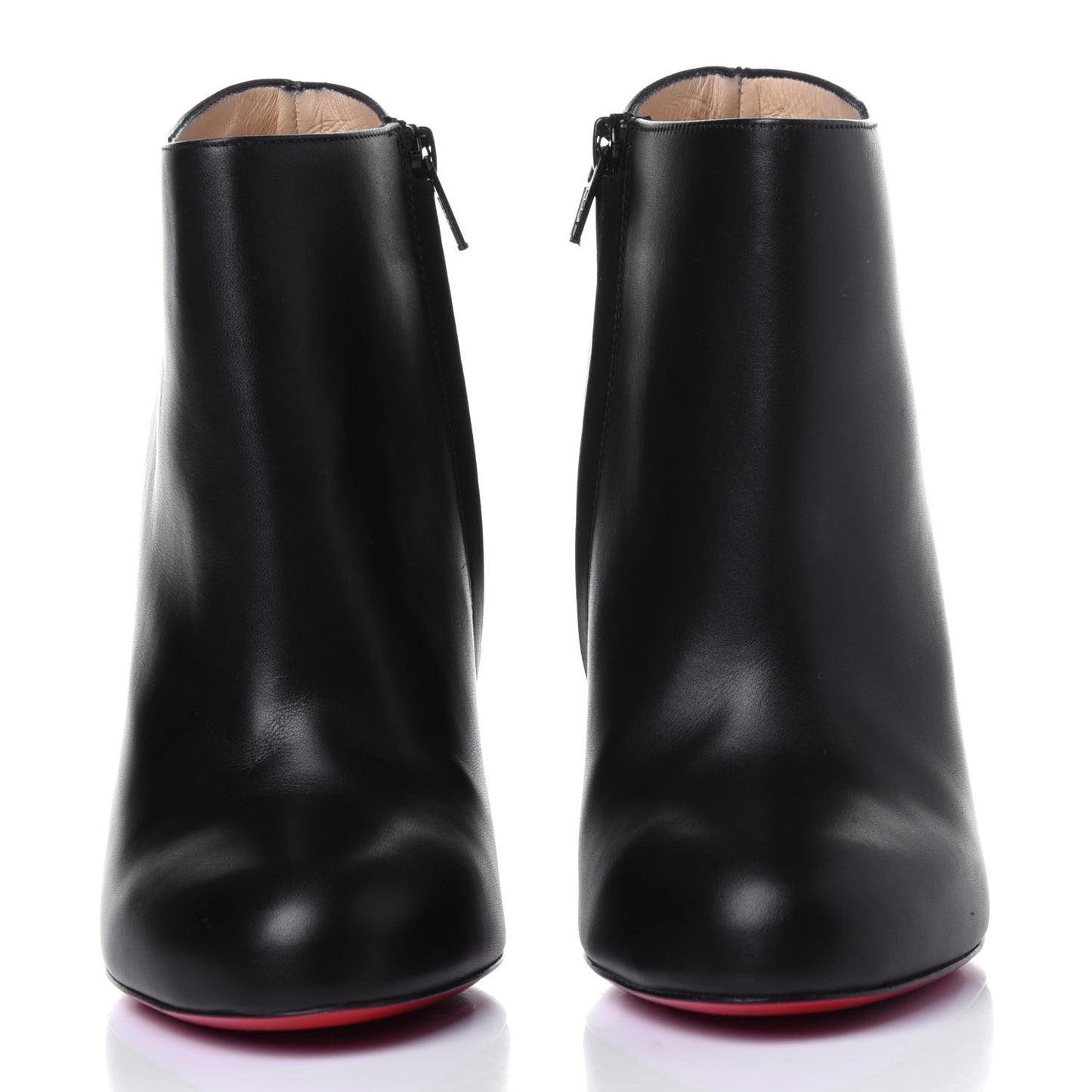 Calfskin Belle 100 Ankle Boots 39 Black
