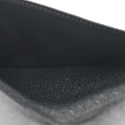 Louis Vuitton Epi Checkbook Organizer Wallet Black 6 of 9