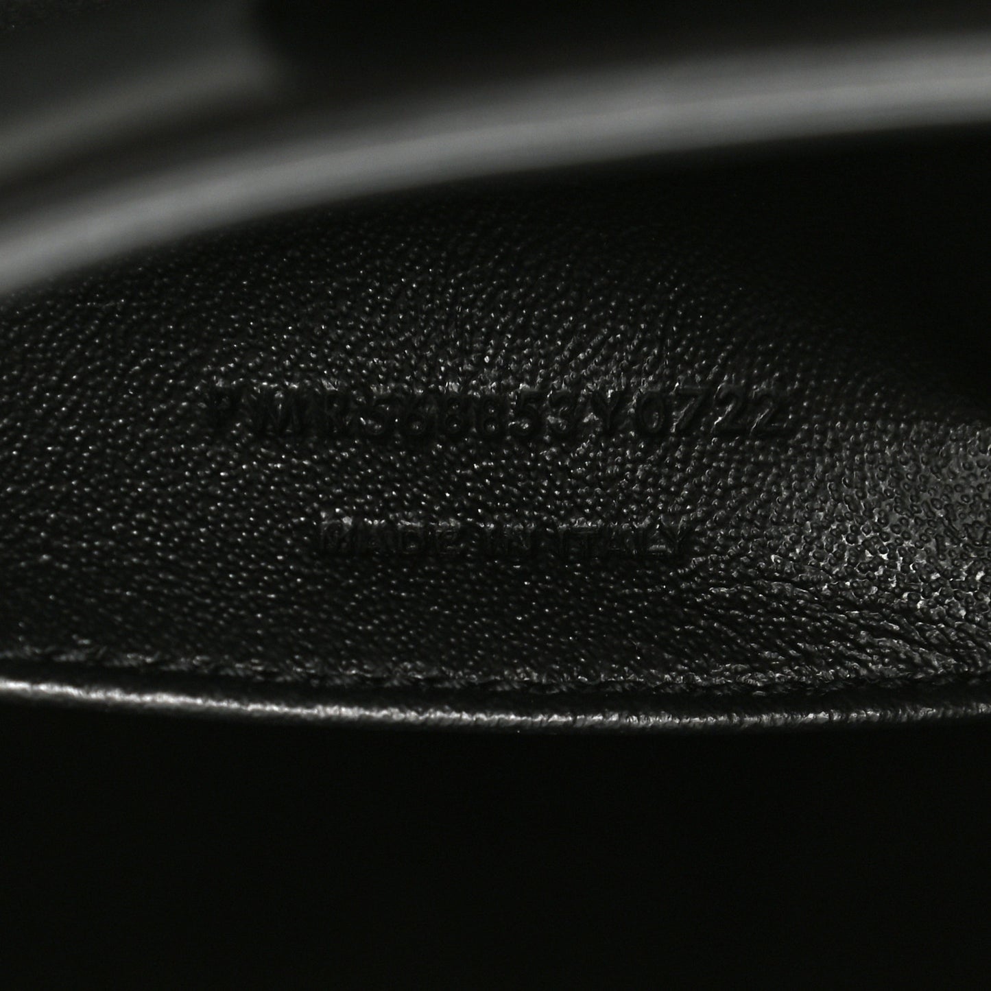 Calfskin Monogram Baby Cabas Black