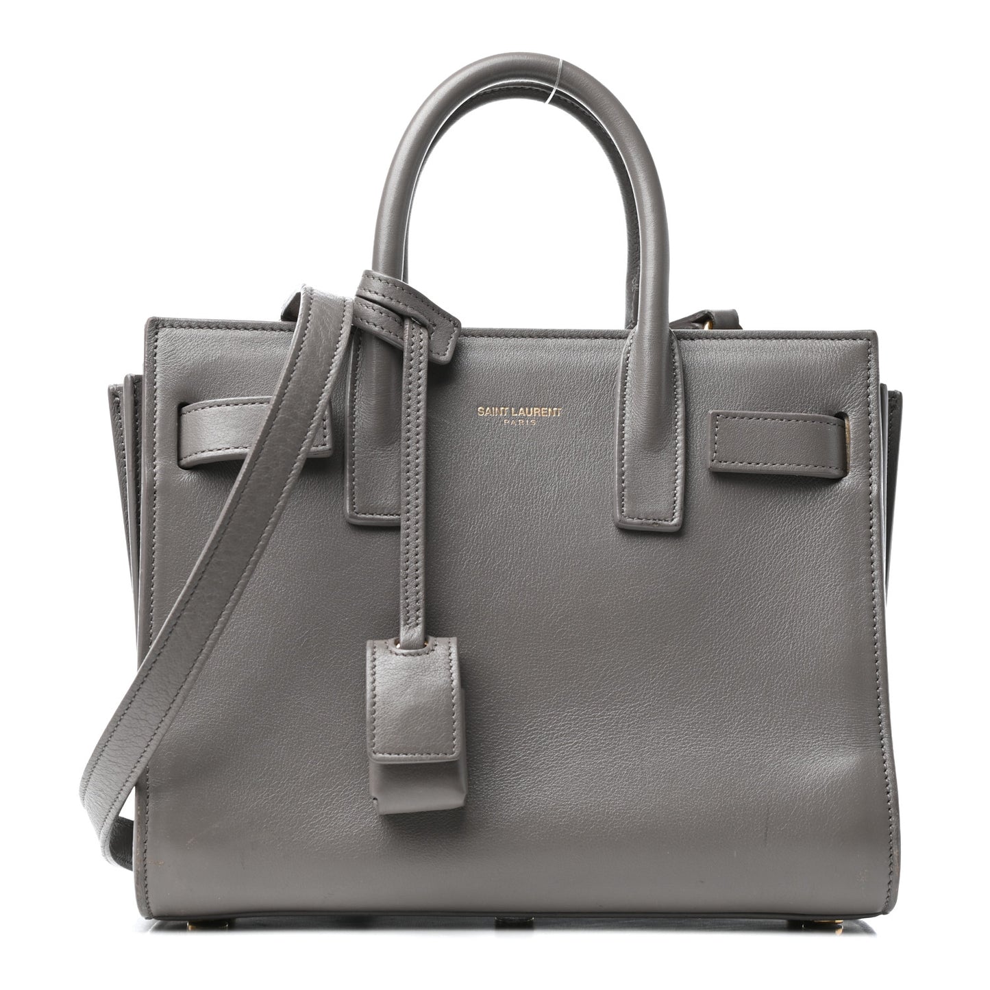 Calfskin Nano Sac De Jour Fog