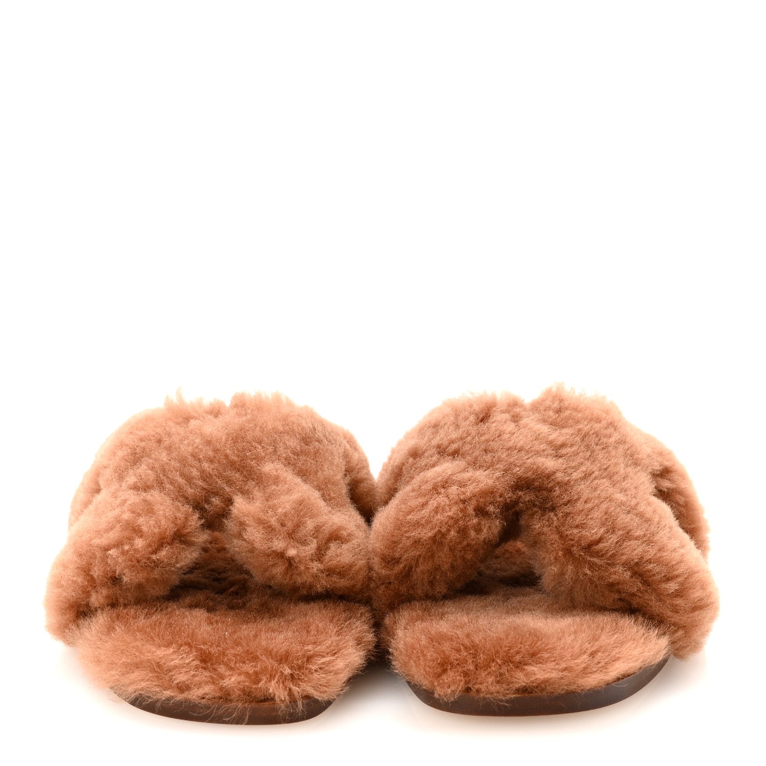 Hermes Woolskin Oran Sandals 37 Naturel 3 of 8