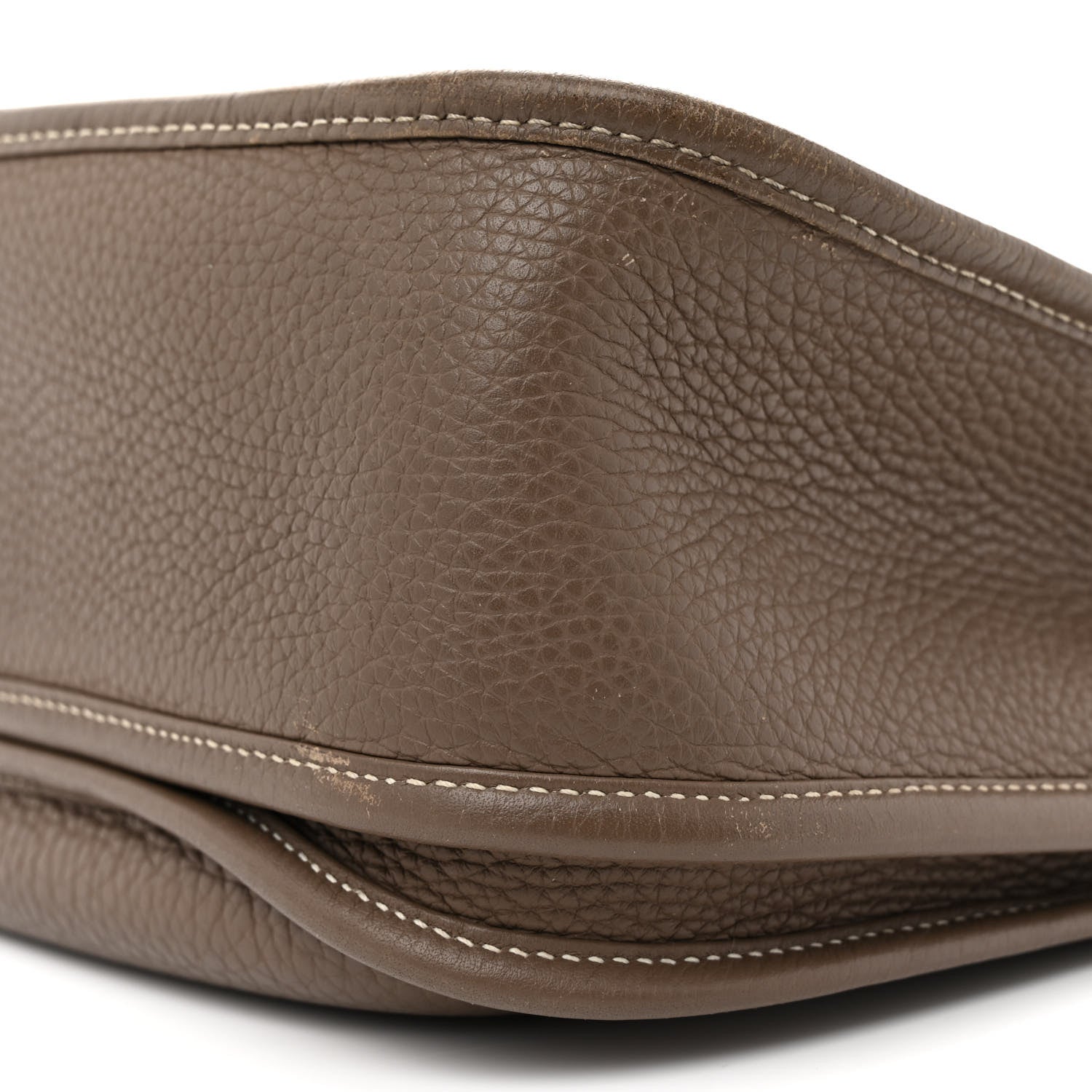 Hermes Taurillon Clemence Evelyne III GM Etoupe 10 of 18