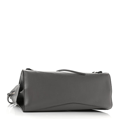 Balenciaga Grained Calfskin Neo Classic Silver Hardware S City Dark Grey 4 of 10