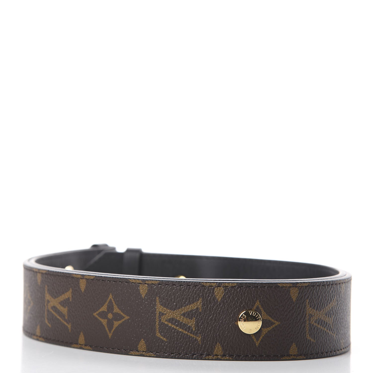 Louis Vuitton Monogram Adjustable Bandouliere Shoulder Strap Black 2 of 2