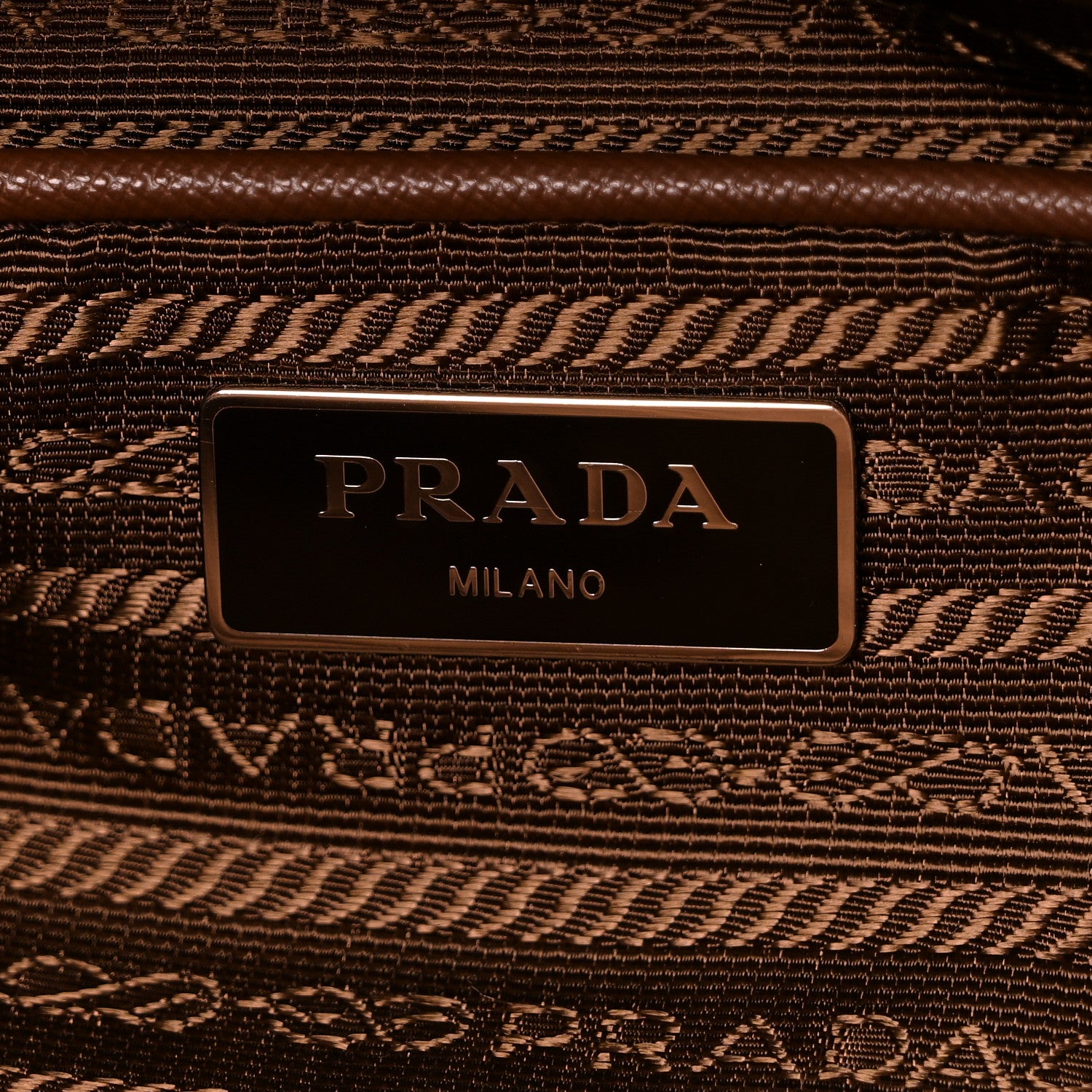 Prada Tessuto Nylon Shopping Tote Corinto 6 of 9