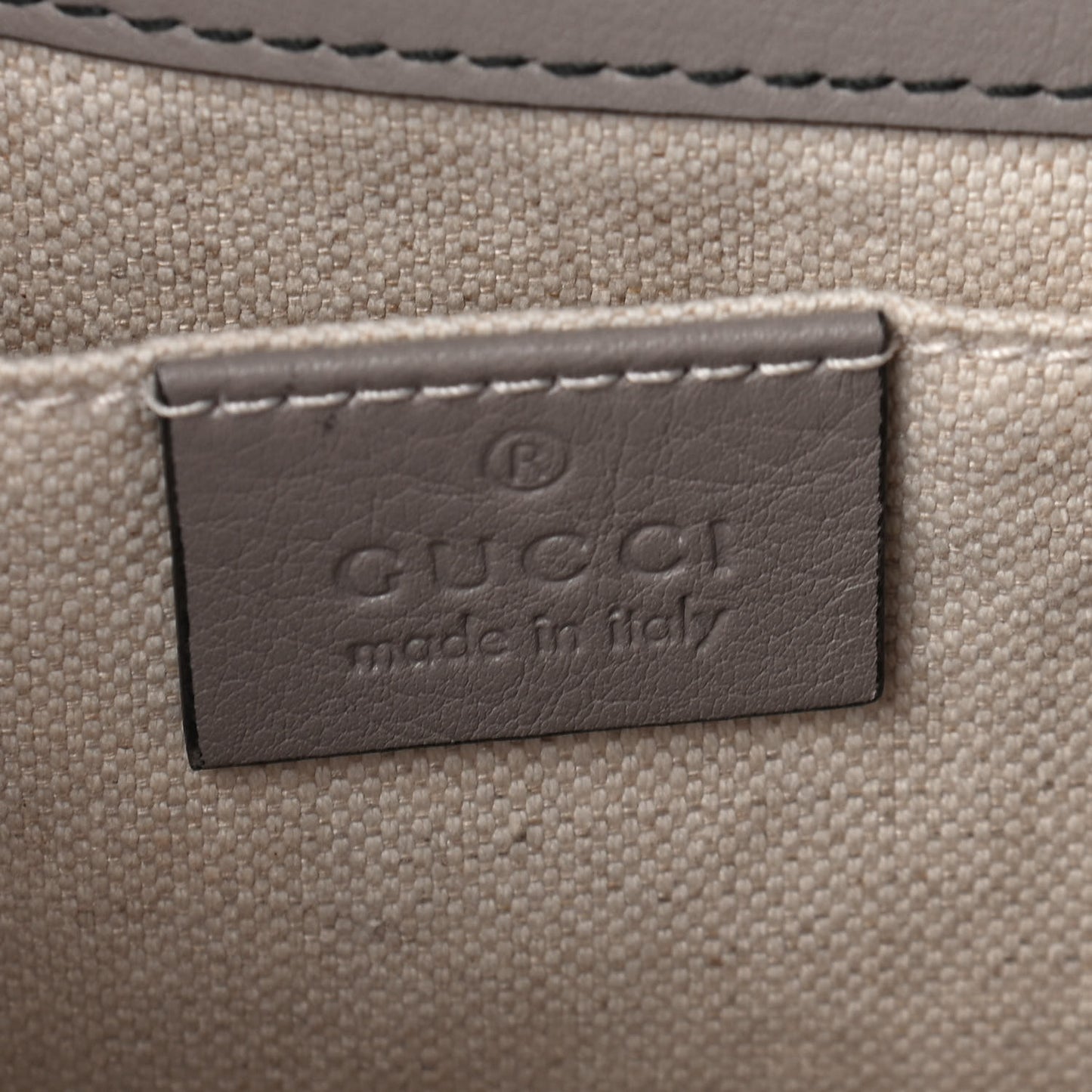 Guccissima Small Emily Chain Shoulder Bag Storm Grey