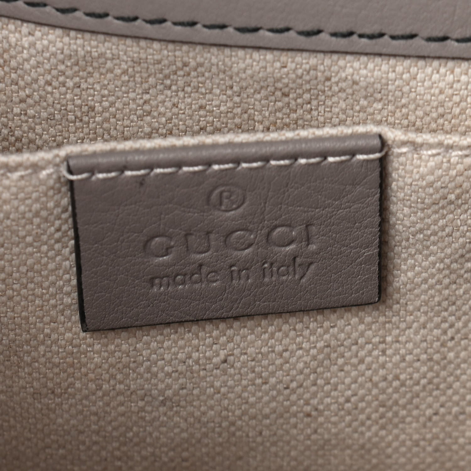 Gucci Guccissima Small Emily Chain Shoulder Bag Storm Grey 6 of 9