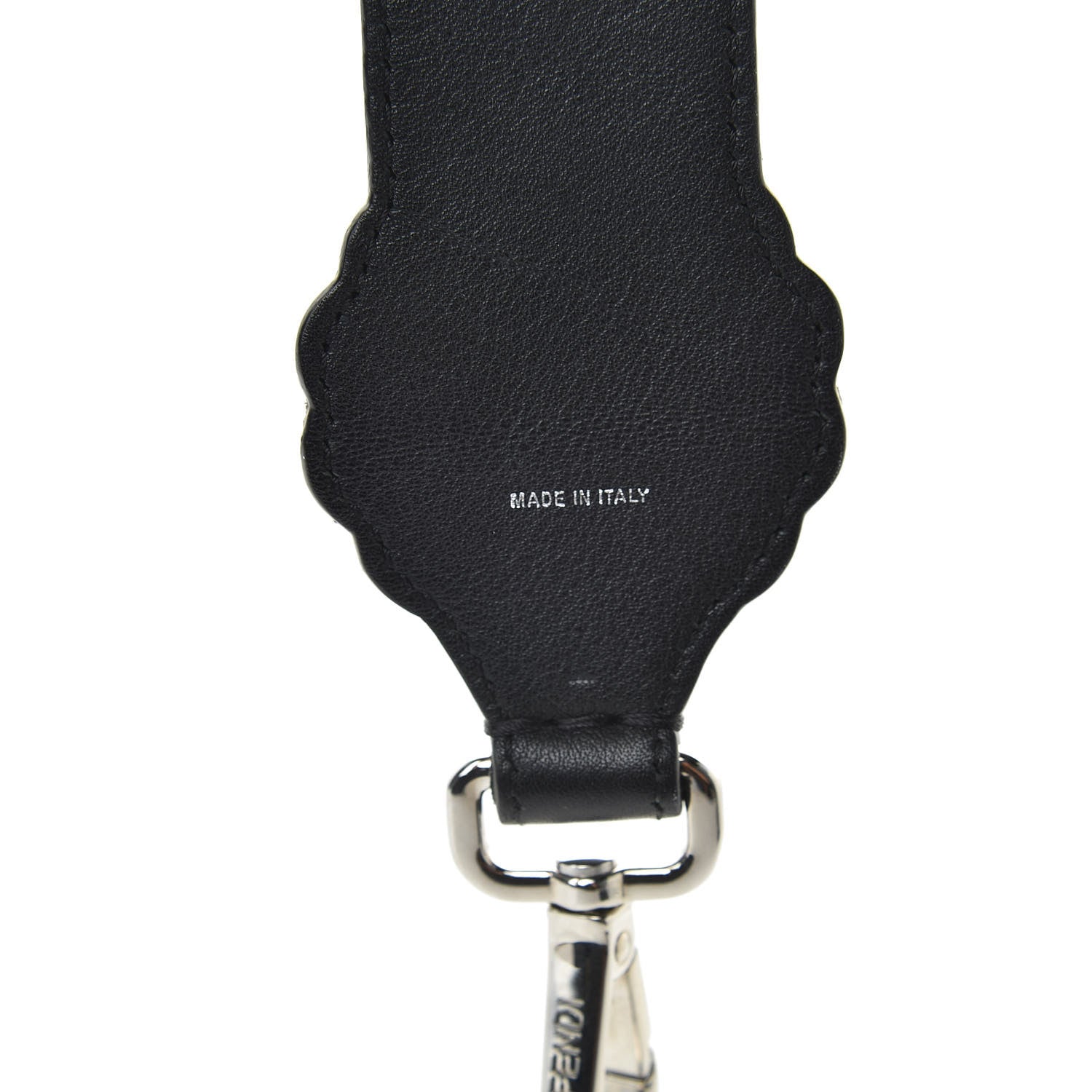 Fendi Velvet Vitello Dolce Fun Fair Embroidered Mini Strap You Tobacco Multicolor 3 of 4