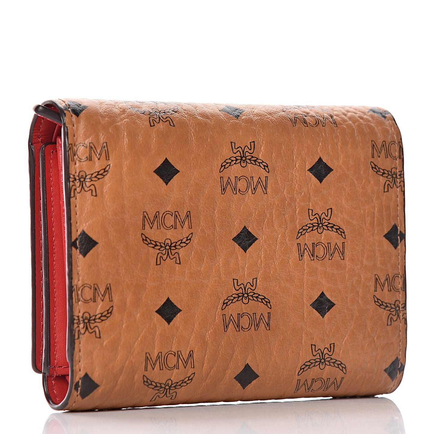 Visetos Trifold Wallet Cognac