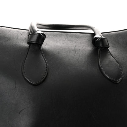 Celine Natural Calfskin Medium Tie Knot Tote Black 14 of 15