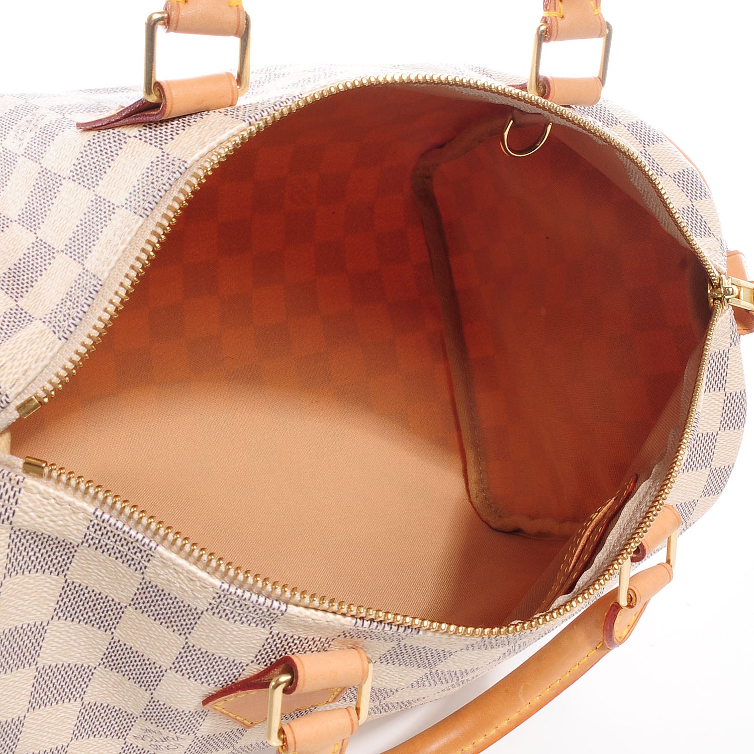 Louis Vuitton Damier Azur Speedy 30 5 of 7