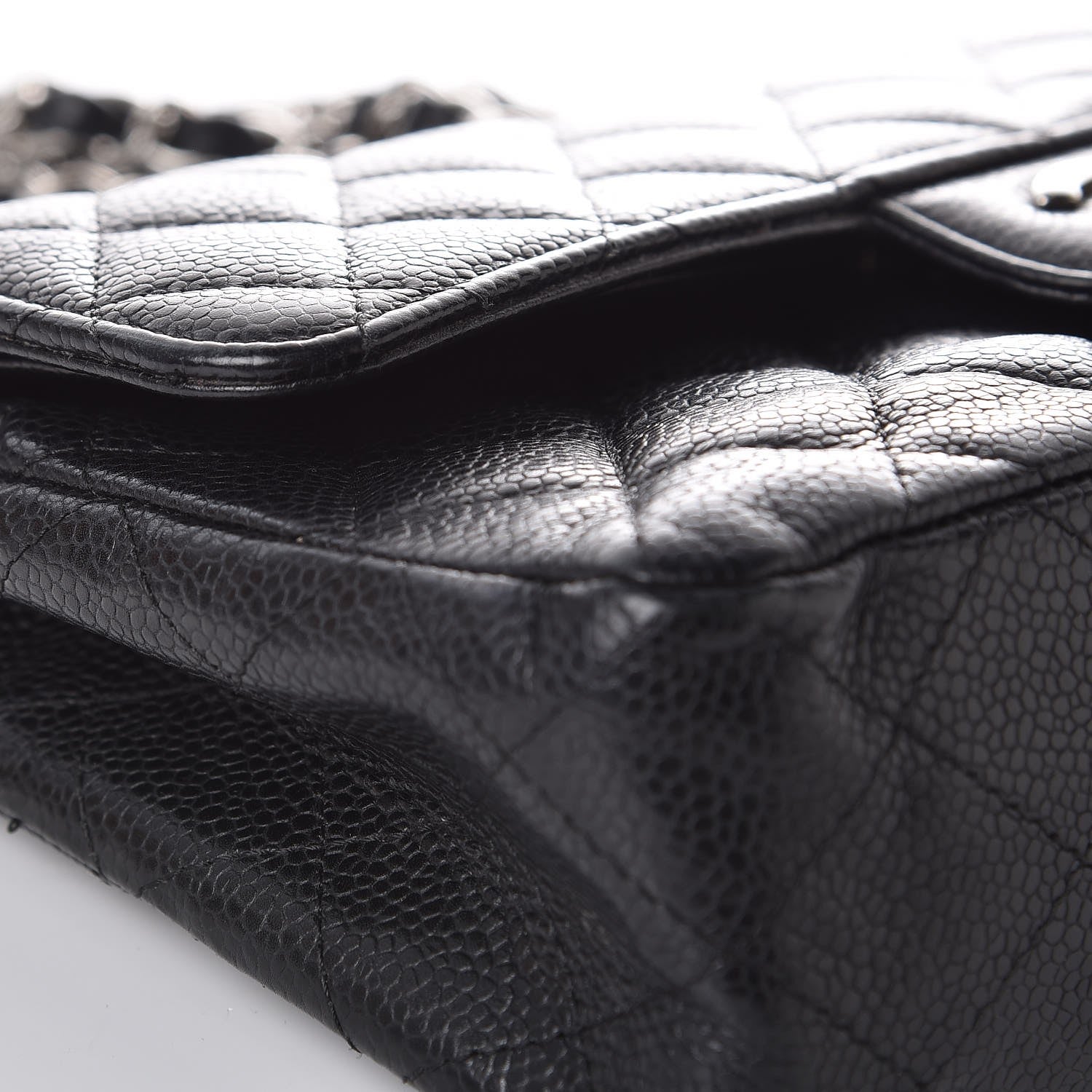 Chanel Caviar Quilted Small Double Flap Black 12 of 15