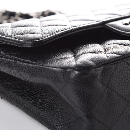 Chanel Caviar Quilted Small Double Flap Black 12 of 15