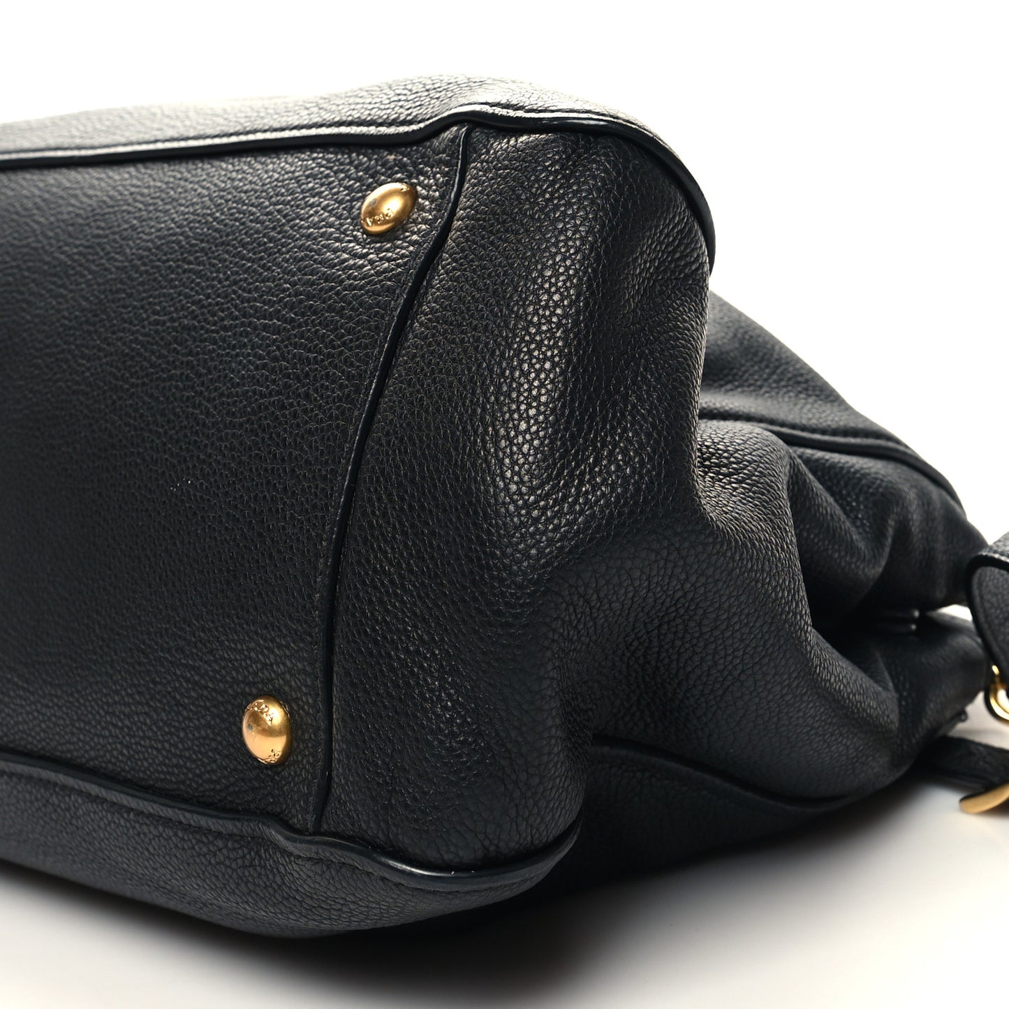 Vitello Daino Tote Black