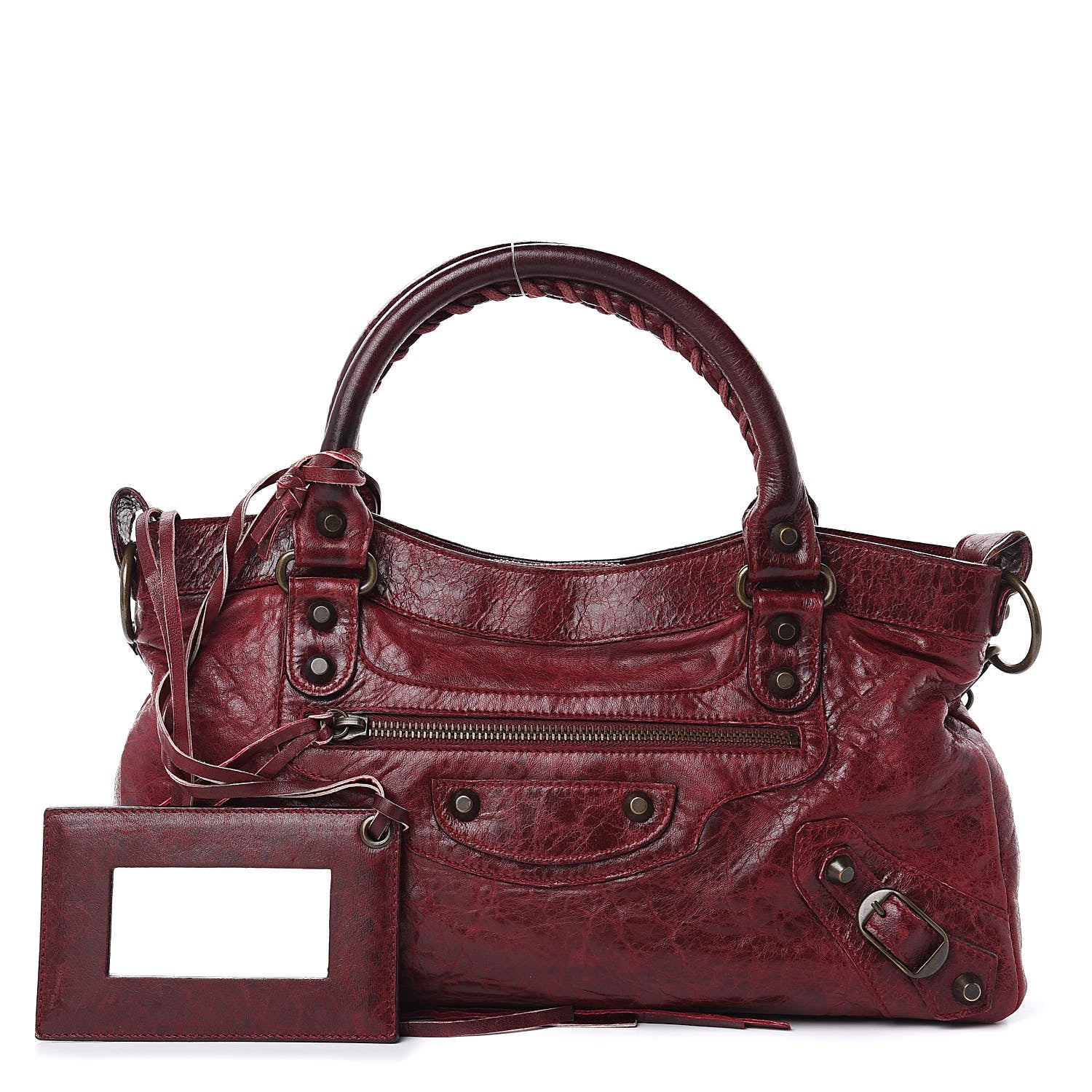 Balenciaga Chevre Classic Hardware First Rouge Grenat 1 of 16