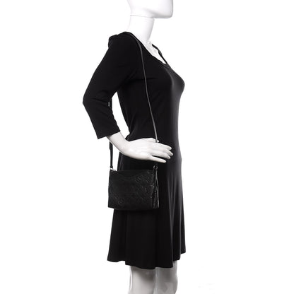 Louis Vuitton Empreinte Pallas Crossbody Black 2 of 9