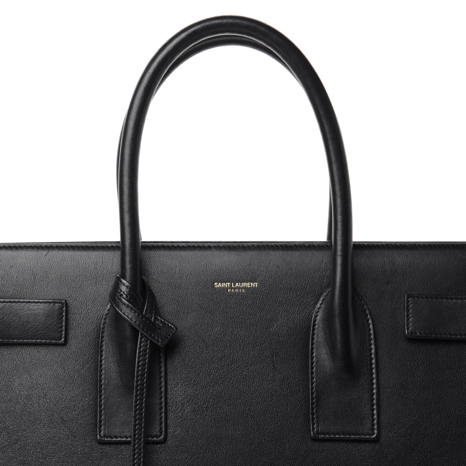 Saint Laurent Calfskin Large Sac De Jour Carryall Black 11 of 11