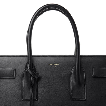Saint Laurent Calfskin Large Sac De Jour Carryall Black 11 of 11